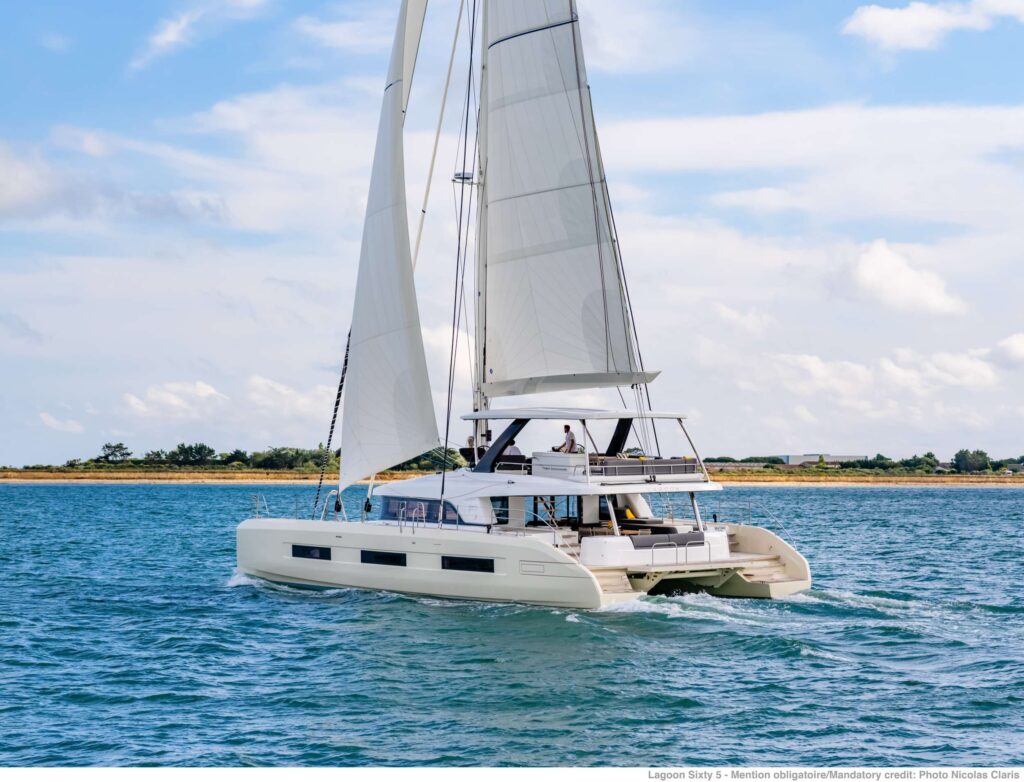 Charter Catamaran SEAHOME Accommodates 10 guests in 5 cabins. All Inclusive week charters in the BVI starting at $61,000. Captain & Chef Onboard.