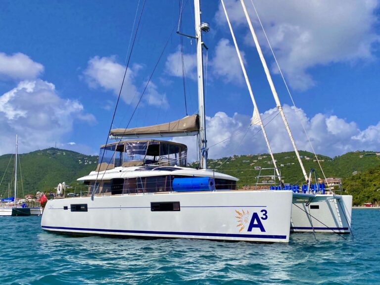 Luxury Charter Catamaran A3 in the British Virgin Islands