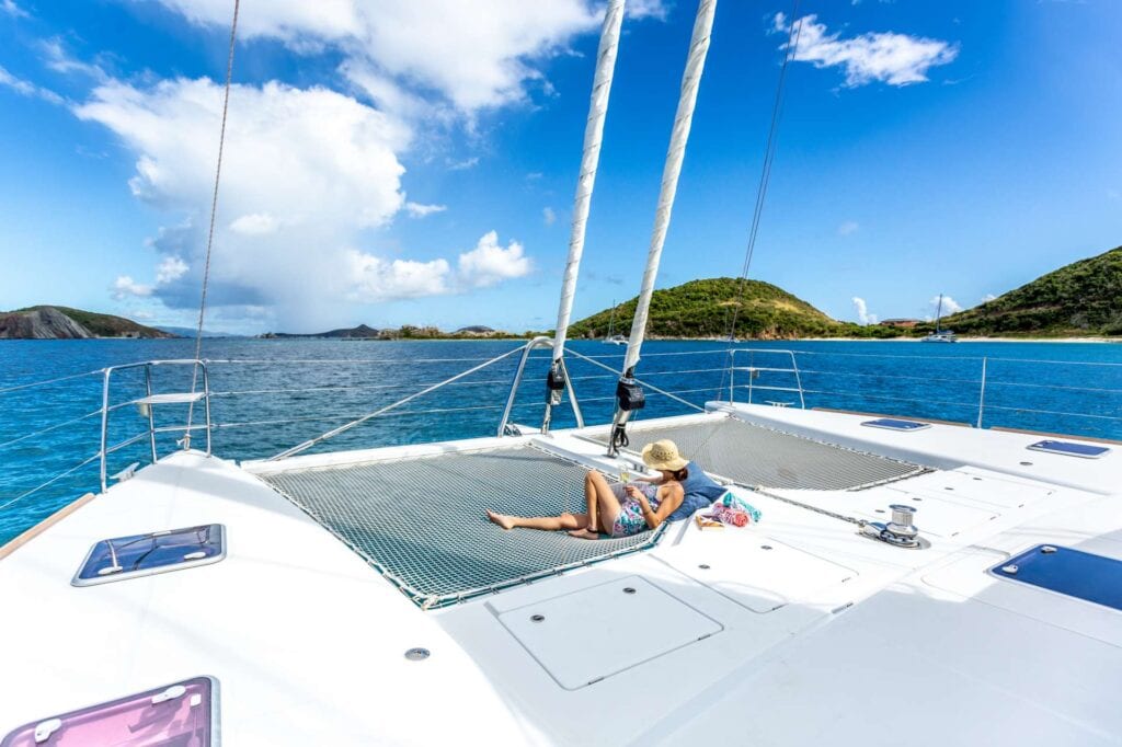 Serenity Now - 62' Sail catamaran chartering the Virgin Islands and Grenadines