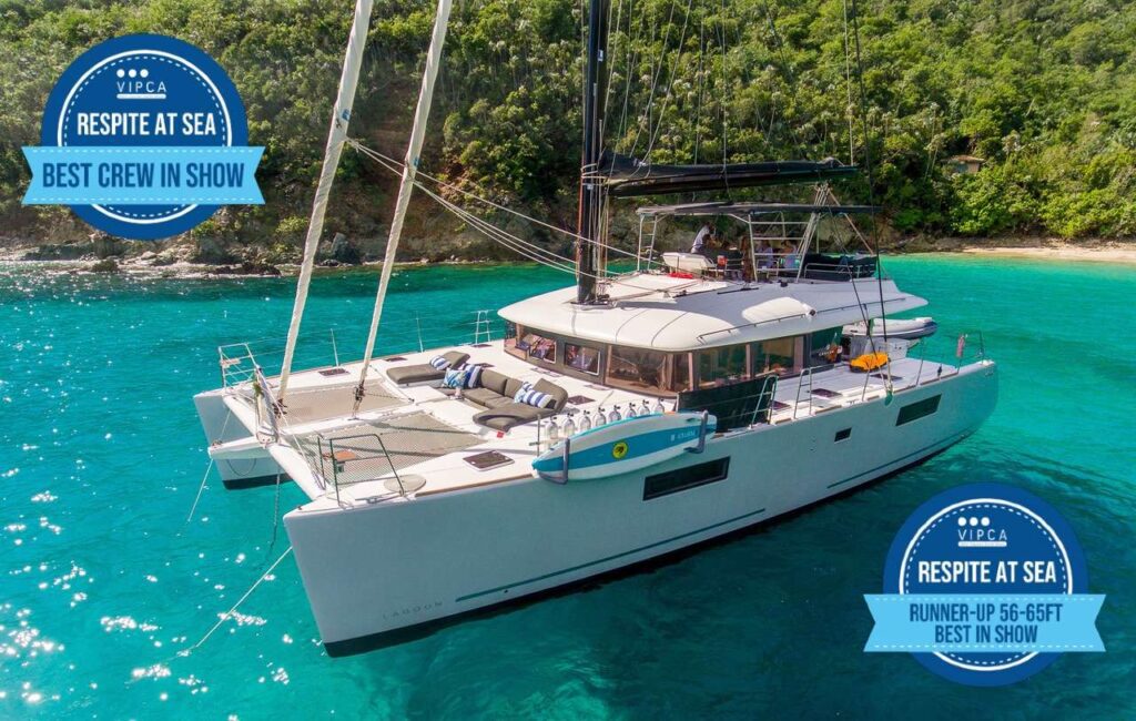 56' Respite At Sea all inclusive yacht charters for 6 in the BVI