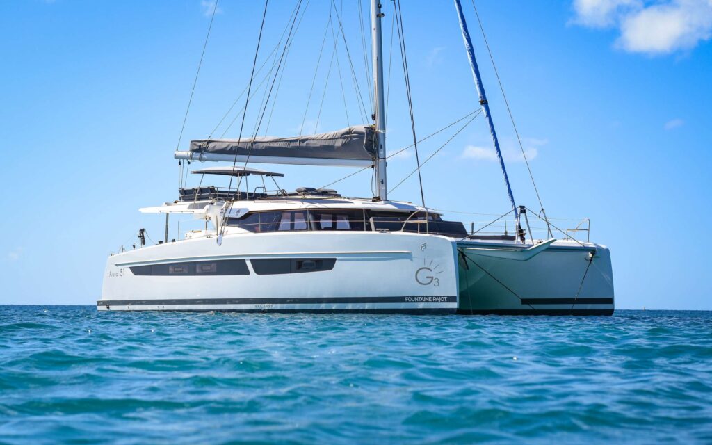 crewed catamaran G3 all inclusive week charters in the BVI