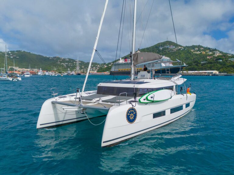 charter sailboat in caribbean