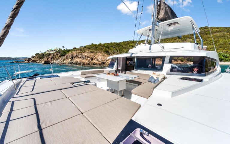 Charter Catamaran C SISTERS Accommodates 8 guests in 4 cabins. All Inclusive week charters in the BVI starting at $30,000. Captain & Chef Onboard.