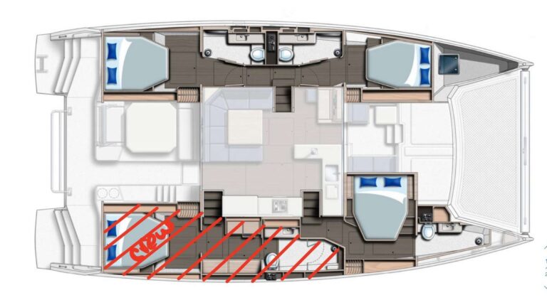 Charter Catamaran SOUTHERN CHARM Accommodates 6 guests in 3 cabins. All Inclusive week charters in the BVI starting at $24,000. Captain & Chef Onboard.